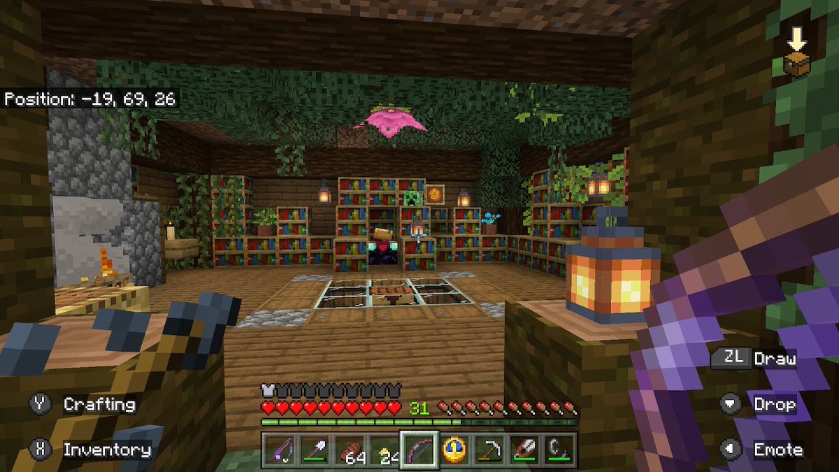 sweet_leef's tweet photo. I made an enchantment hobbit hole
#minecraftswitch https://t.co/PgKHqJPqMi