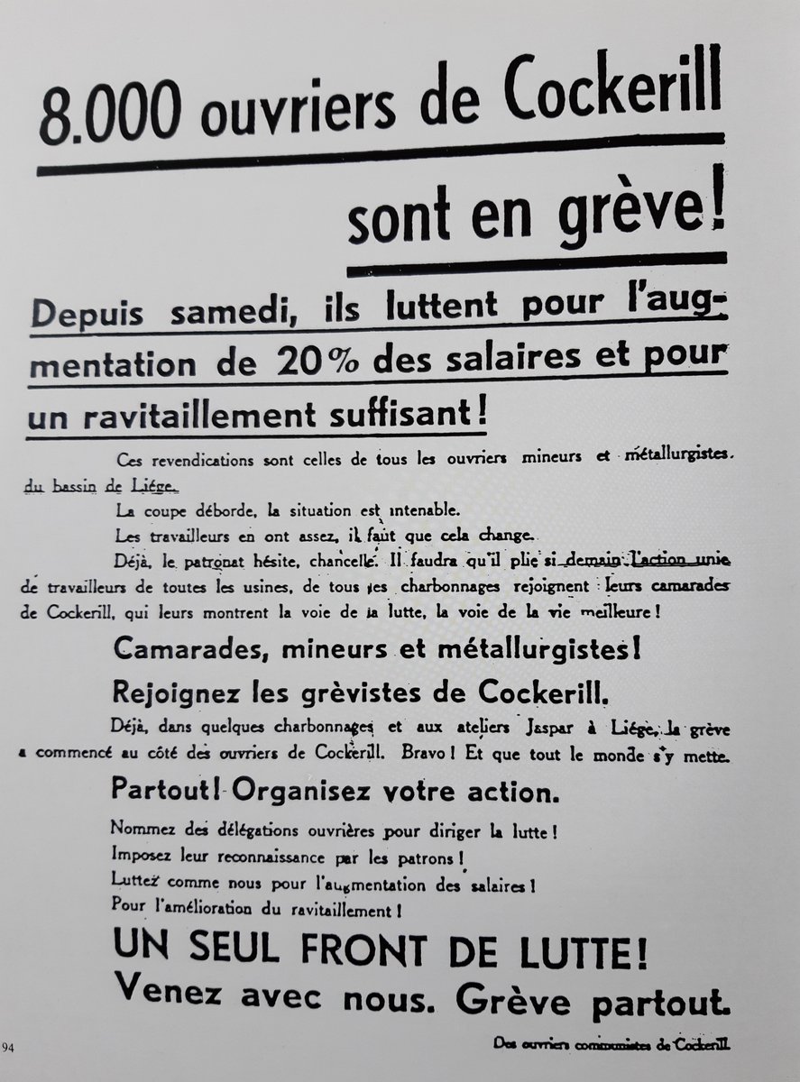 10 mai 1941: début de la ‘grève des 100.000’ dans le bassin liégeois

Ce jour-là, dans la Belgique sous occupation, des milliers d’ouvrières et d’ouvriers débraient dans la métallurgie liégeoise à Cockerill. Un an après le début de l’invasion, ils réclament à leurs...
1⃣