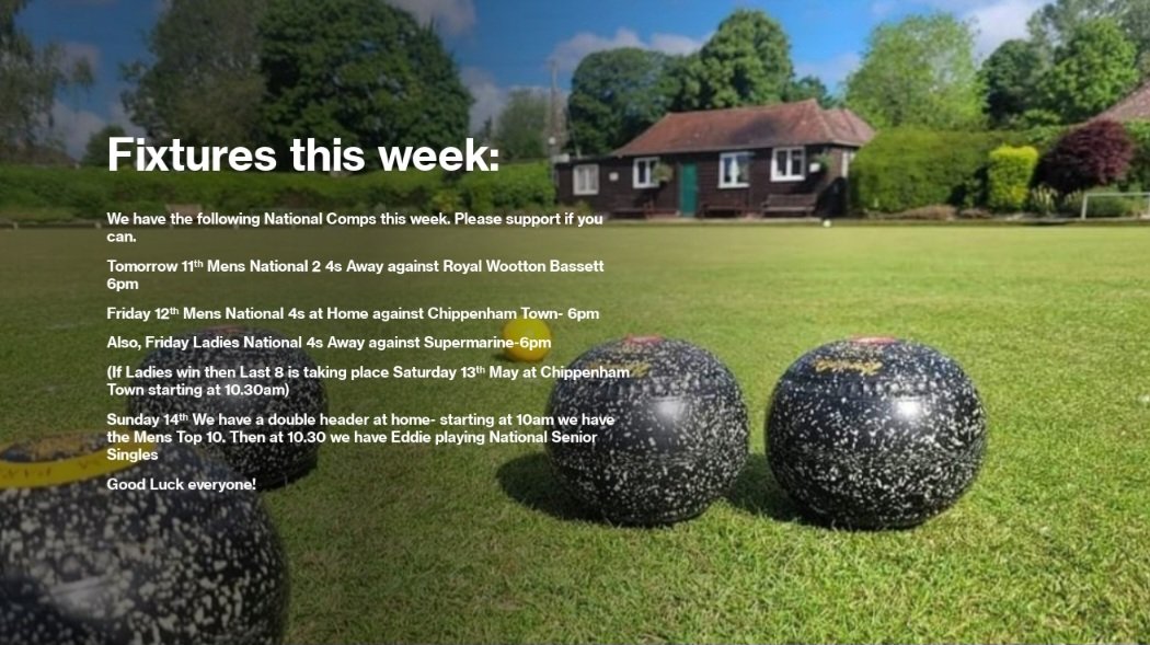Well done to everyone who's played over the weekend and so far this week, it's been challenging weather conditions! 🌧🌧🌧

We have another busy week of comps 👇

Please support if you can, you do make the difference 🟢⚪️
#lawnbowls