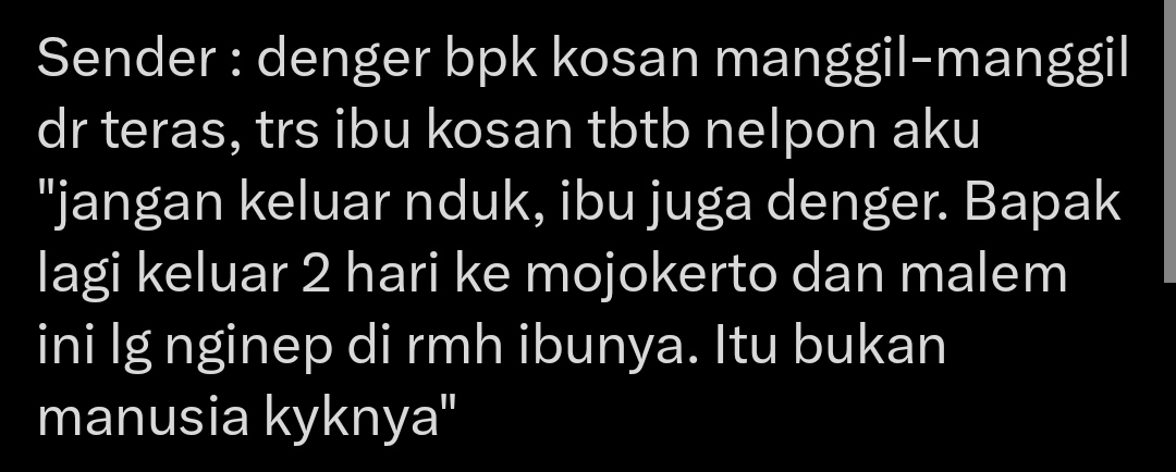 KUMPULAN CERITA KOSAN HOROR NETIZEN
-
A THREAD