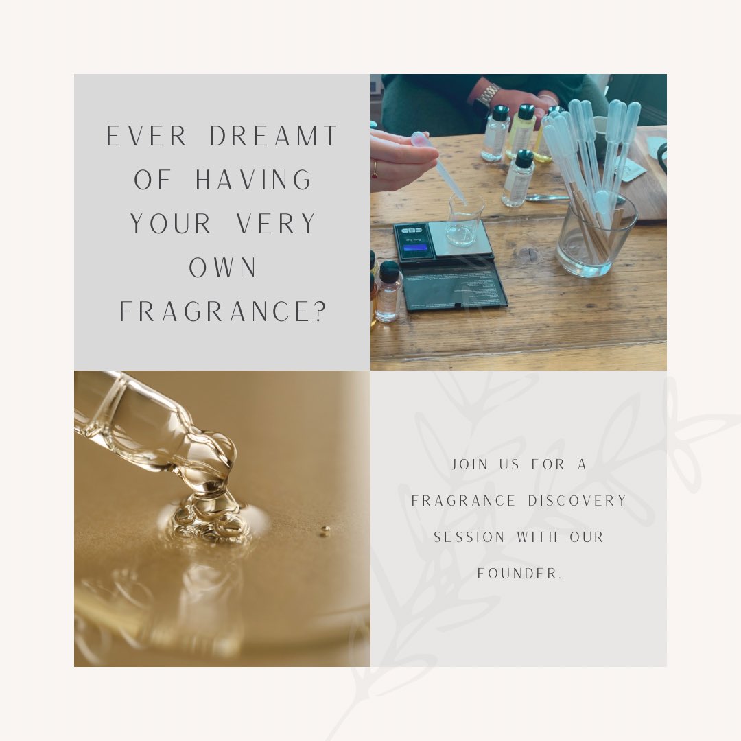 Our most exclusive item in our crowd funder is our fragrance discovery session. Design your own fragrance and get it made into your own products. Join the creator of Notes of Northumberland for a one on one session. notesofnorthumberland.co.uk/product-page/e… #crowdfunding #northumberland