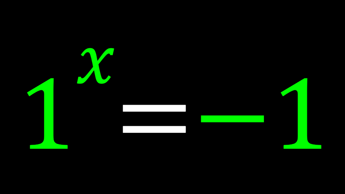 SyberMath's tweet photo. A Very Interesting Exponential Equation | 1Λ£ =-1
#ChallengingMathProblems #ExponentialEquations #Exponentialsvia @YouTube @Apple @Desmos @NotabilityApp @googledocs @canva
https://t.co/coO2Dzcc2j https://t.co/TataVQlIA2