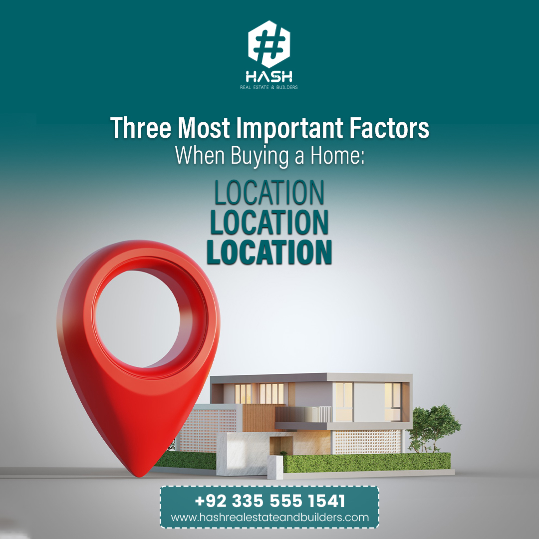 hash_and's tweet photo. Location, location, location! The three most important words in real estate when it comes to finding your dream home. Location is key when buying a home - finding the perfect place to call home starts with where it's situated.

Contact:0335-5551541

#hashrealestateandbuilders https://t.co/VHKcqFt2NC