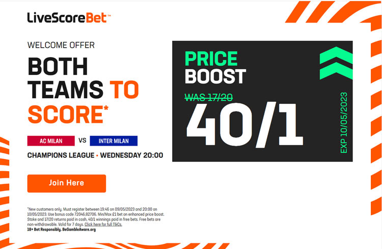 livescore bet odds
