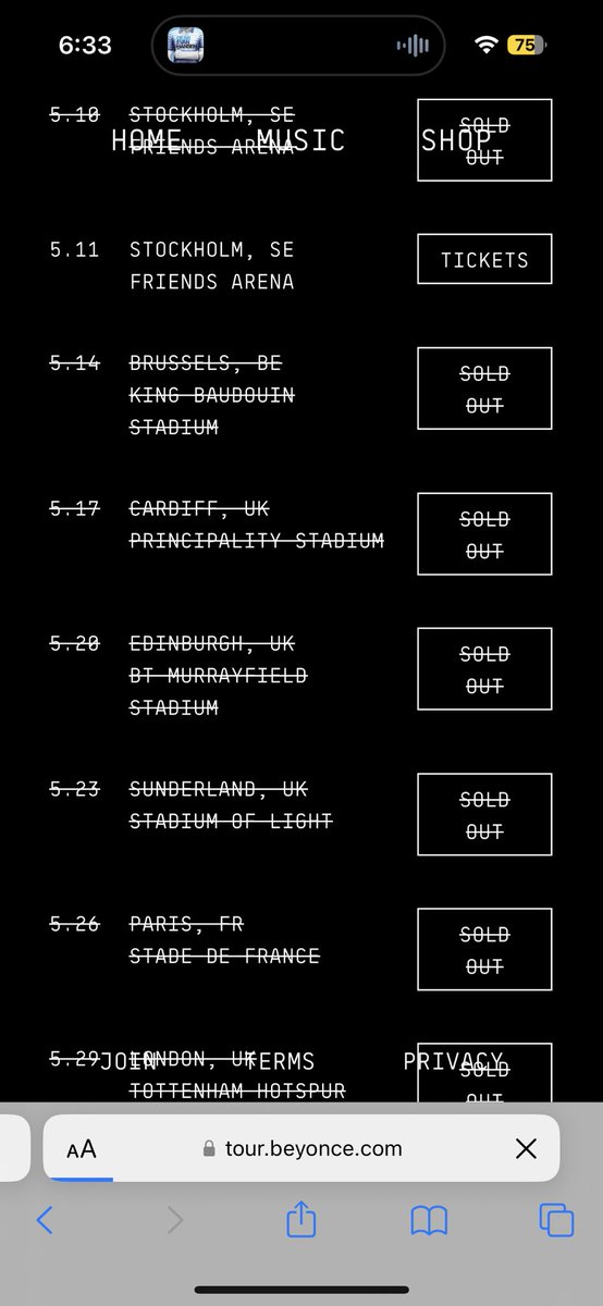 roscherbatsky's tweet photo. If anyone interested on @beyonce #RENAISSANCEtour tickets in Cardiff (Principality Stadium), I got one ticket for sale! GOLD A + EARLY ENTRY. Selling them the same price I got em for 😅🤓 DM
MEEEEE  #beyonce #wales #cardiff https://t.co/Nak7omgwGI