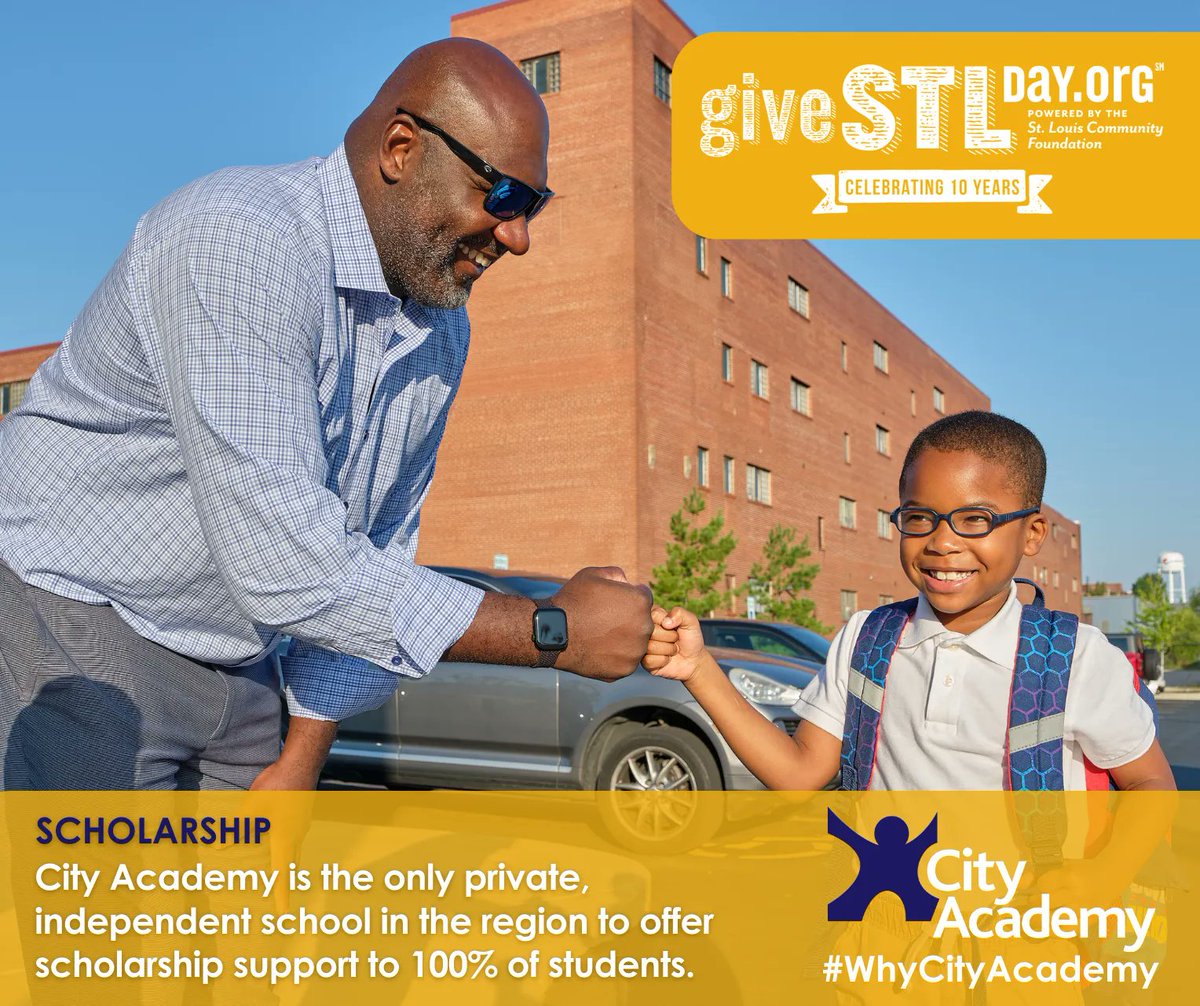 CityAcademy's tweet photo. At the heart of City Academy’s mission since 1999 is our commitment to providing scholarship support to 100% of our scholars. Our $25,672 goal = the cost to educate 1 student. Median tuition paid by families = $3,200. Donate today! https://t.co/QIDUPCFmeZ #WhyCityAcademy https://t.co/VeRFt3ERxN