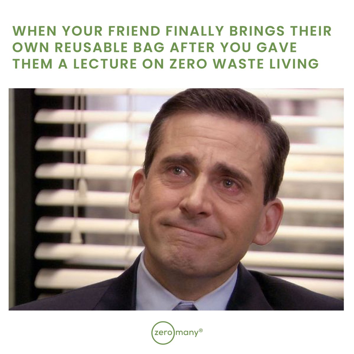 Being aggressively passionate about the planet's future has finally paid off.😉

#ditchplastic #plasticfreeoceans #reducereuserecycle #ecofriendlylifestyle #savetheplanetearth #zerowastegoals #environmentallyconscious #greenmatters #gogreen #ecowarriors #ecolifestyle #ecomemes