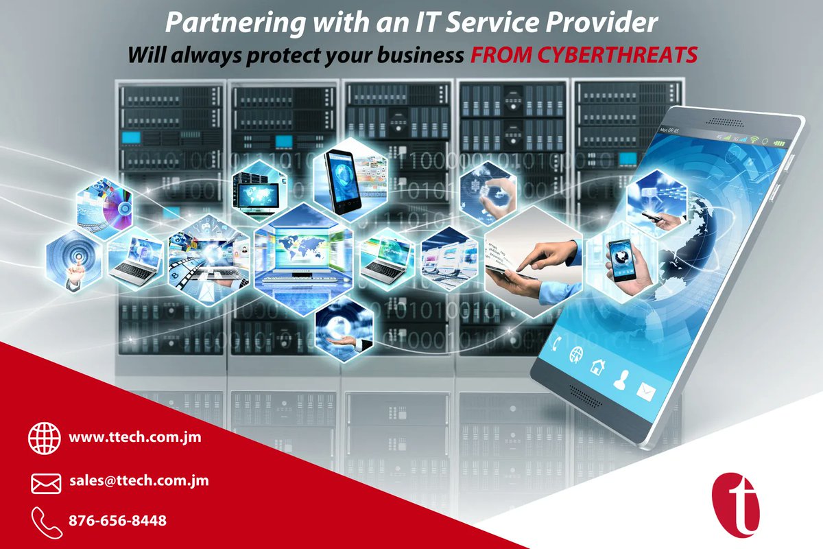 tTechLimited's tweet image. Let us take the worry off your shoulders by focusing on your IT needs while you focus on your business.

Do you need a partner who can efficiently manage your IT? Reach out at sales@ttech.com.jm for more.

#ttech #managedservices #itserviceprovider #informationtechnology