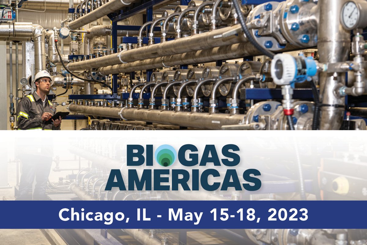 Are you heading to #biogasamericas next week? At Booth 400 we'll be  discussing all of the equipment and services that make a successful #RNG project happen.
#upgradingequipment #operations #maintenance #dairyfarms #landfills #sustainability #wastetoenergy #decarbonization