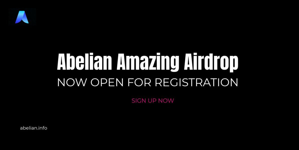Abelian ๐ (@pqabelian) on Twitter photo @PQAbelian Airdrop โน๏ธโโ๏ธ
Simply complete the tasks, you can earn our native $ABEL tokens! ๐
๐1,000,000 $ABEL to be distributed in a series of incentivised events. Reward increases incrementally with each event.
๐ ๐ช Follow @PQAbelian airdrop details๐
forms.gle/38W9YEwaTTCLecโฆ @PQAbelian Airdrop โน๏ธโโ๏ธ
Simply complete the tasks, you can earn our native $ABEL tokens! ๐
๐1,000,000 $ABEL to be distributed in a series of incentivised events. Reward increases incrementally with each event.
๐ ๐ช Follow @PQAbelian airdrop details๐
forms.gle/38W9YEwaTTCLecโฆ