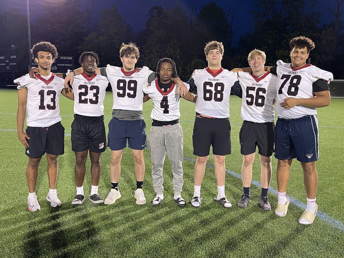 Thanks to Coach Spinnato and ⁦<a href="/choatefootball/">Choate Football</a>⁩ for hosting a great showcase for college coaches. It was fun to watch our guys compete! 

It’s evident that there are a lot of great players in the Connecticut Prep Schools. ⁦<a href="/SarumAthletics/">Salisbury Athletics</a>⁩