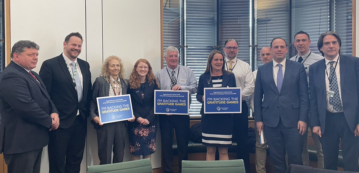 bs_pearson's tweet image. Today I attended Parliament with some great people to talk about gaining support and finance for “The Gratitude Games” to aide and support all emergency services workers, combat mental health, bringing together thousands of people. Thank you @HollyLynch5 for making it possible!