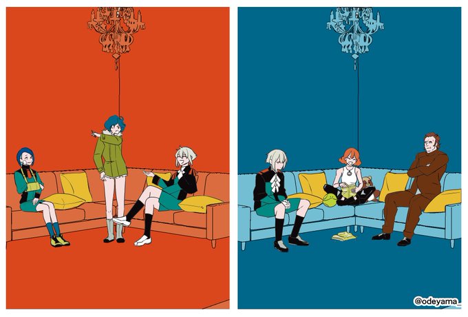 「couch jacket」 illustration images(Latest)｜7pages