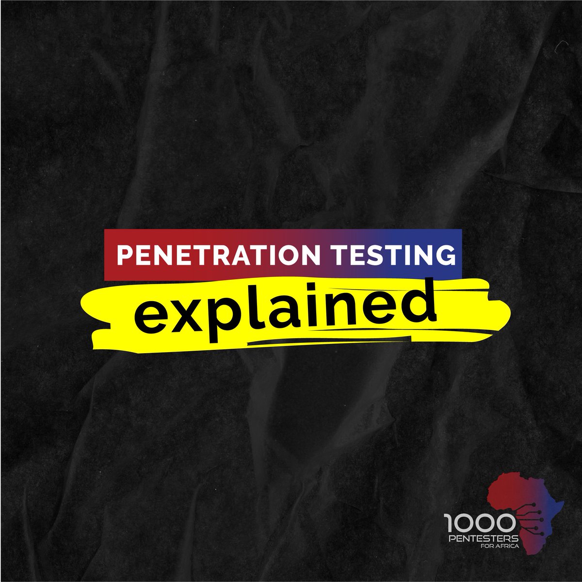1000hackers's tweet photo. "A penetration test, also known as a pen test or ethical hacking, is an authorized simulated cyberattack on a computer system performed to evaluate the security of the system." Learn more https://t.co/GIwS0uNqSP 
#cybersecurity #ethicalhacking #cyberattack #penetrationtesting https://t.co/qWsheXZ3l6