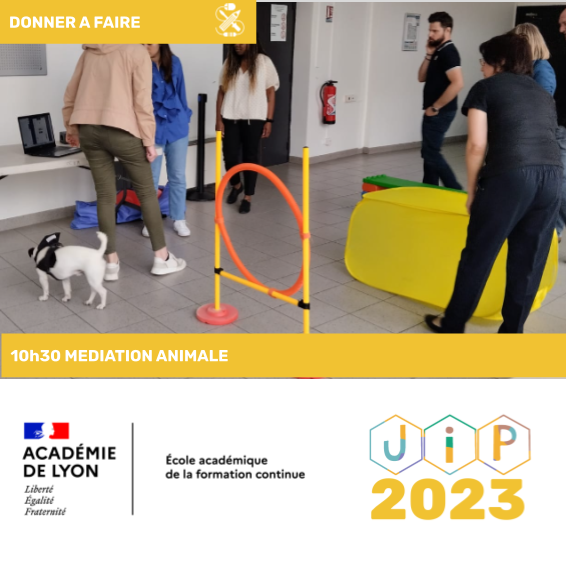 EafcLyon's tweet photo. Découvrez l’impact de la médiation animale dans le cadre scolaire. 

#jip23 #innovation @academielyon @EAFCLyon https://t.co/TaKjh0F6tR