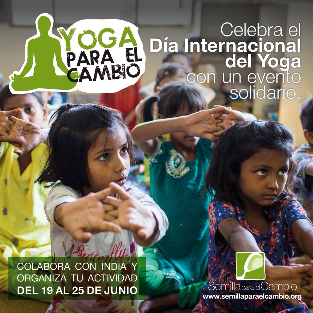 #YogaparaelCambio | Semilla para el Cambio y YogaenRed lanzan una nueva edición de Yoga para el Cambio, que tendrá lugar del 19 al 25 de junio. ¡Únete a esta acción solidaria global!

📲 Más info: yogaparaelcambio.org

#yoga #cooperación #meditación #India #Varanasi
