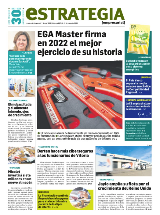 AEJundiz's tweet photo. ✅ EGA Master ocupa la portada del periódico Estrategia Empresarial, con motivo del mejor año de su historia con un crecimiento del 29% de su negocio.
➕Lee el artículo completo aquí: https://t.co/mhsRDct1df
#egamaster #estrategiaempresarial https://t.co/D5yOUWUleB
