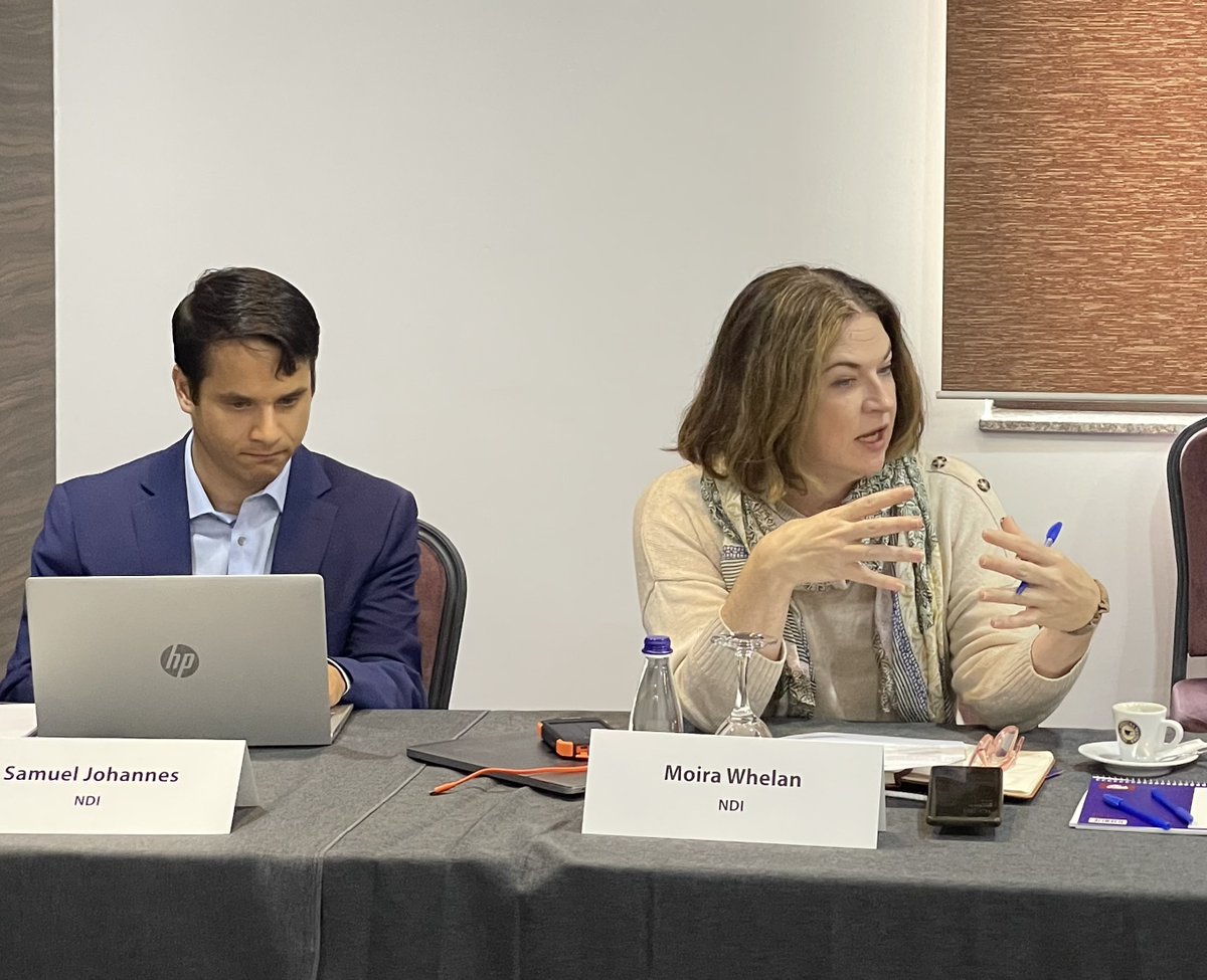 NDIKosovo's tweet photo. 🟡 #HappeningNow: Regional Information Integrity Forum (RIIF)

Regional and local organizations members of the RIIF have gathered for the next meeting to discuss foreign information activities in the #WesternBalkans. (1/2) 

#NDIKosovo #USAIDKosovo #InformationIntegrity https://t.co/wUNBvpG9yz