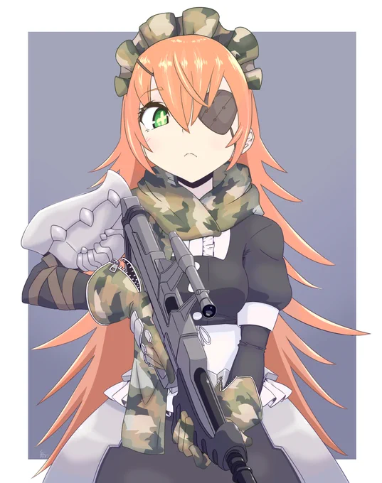 メイドの日らしいので #メイドの日 #シズ・デルタ #CZ2128 #湊あくあ