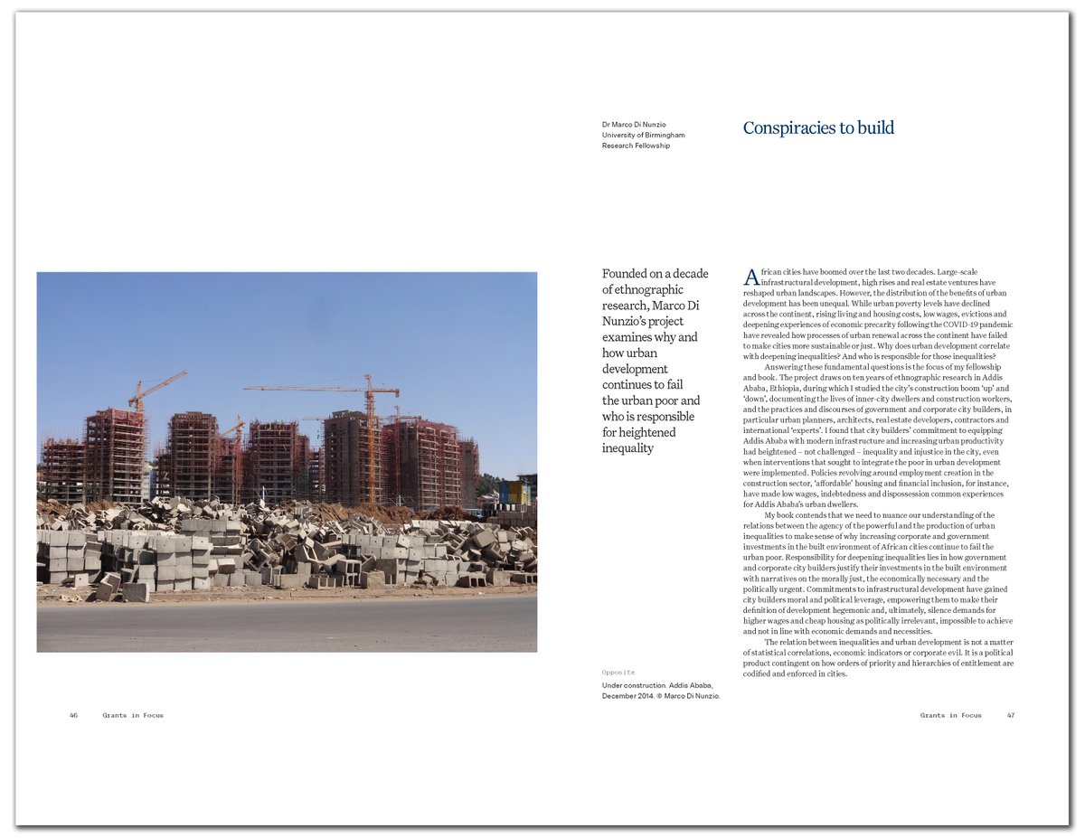 The Trust's 2022 Annual Review is now available online. In addition to a complete list of grants awarded, we highlight the breadth and significance of the research supported, with brief accounts of over thirty projects funded during the year. 

leverhulme.ac.uk/annual-review