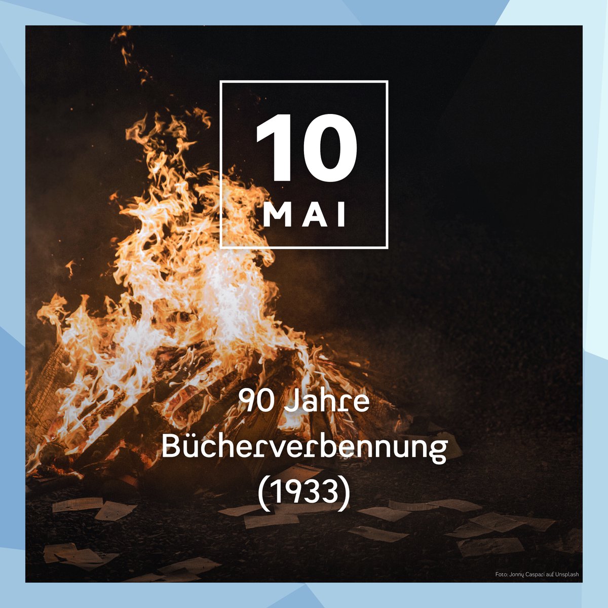 Der Schriftsteller Marko Dinić aus dem CPPD-Netzwerk hat zum Anlass des 10. Mai ein Dossier zum Gedenken an die Bücherverbrennung vor 90 Jahren verfasst: bit.ly/3pugWEj