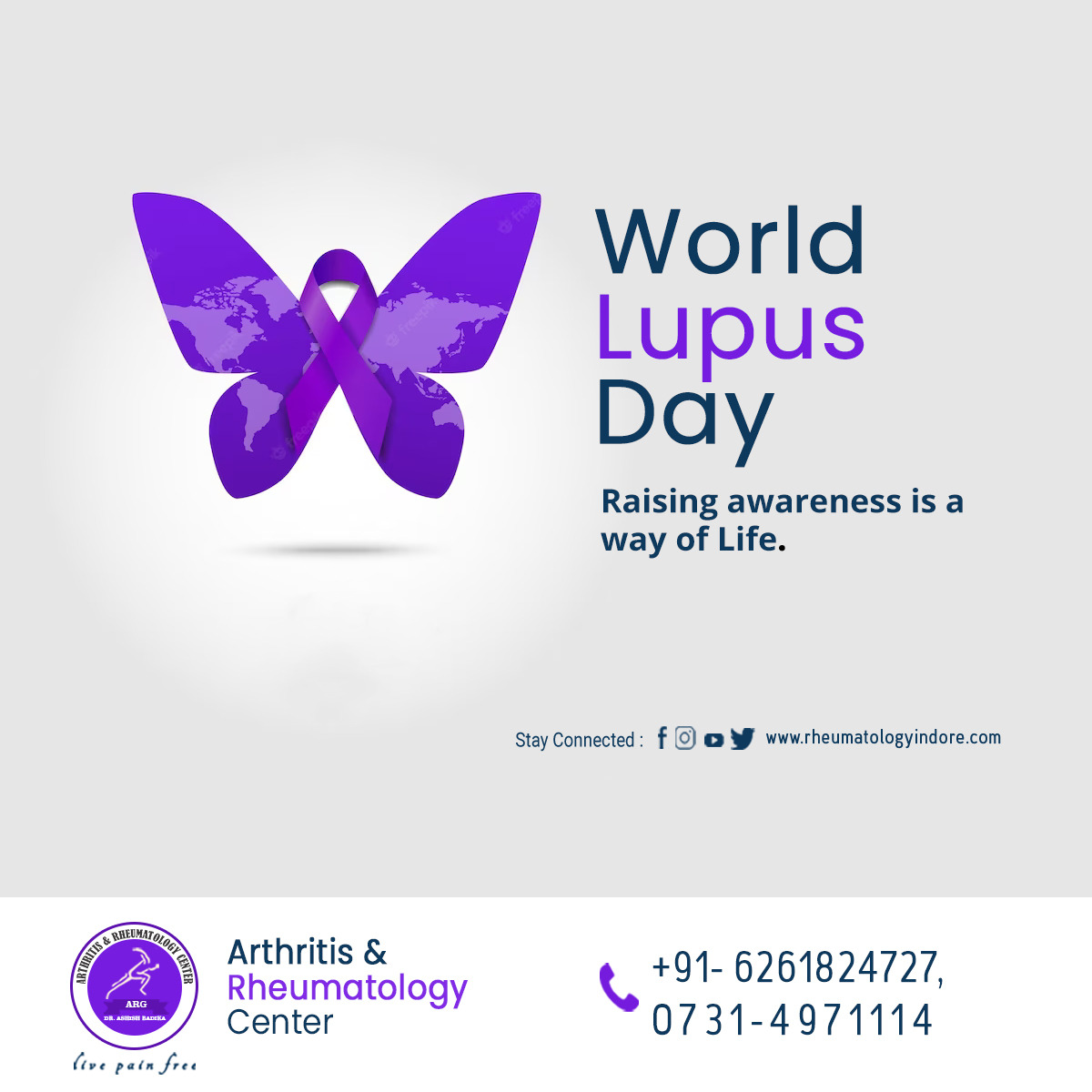 arccenter1's tweet photo. On the eve of #WorldLupusDay, I hope you get to inspire many victims of #Lupus #disease to never let go of the #beautiful moments which is yet to come.

Get more information related to "#Rheumatoid #Arthritis Treatments", Visit: https://t.co/k5aMdhXUAQ
and contact on 6261824727 https://t.co/re9x3s33Hr