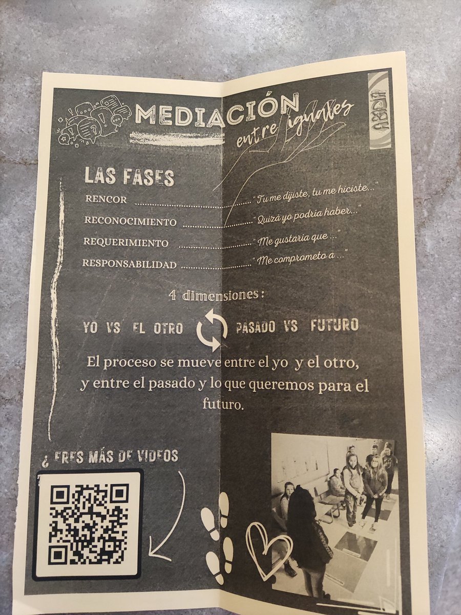 EquipoTcnico's tweet photo. En este segundo día del II Festival #CreaInnovaEduca aprendemos a resolver conflictos con el alumnado del CEIP Abadía de #Albolote y su proyecto "Espacio de mediación: mediación entre iguales".
@JuntaGranada @MariaJoseBaza @CanalUGR https://t.co/q6EbFYBFQ0