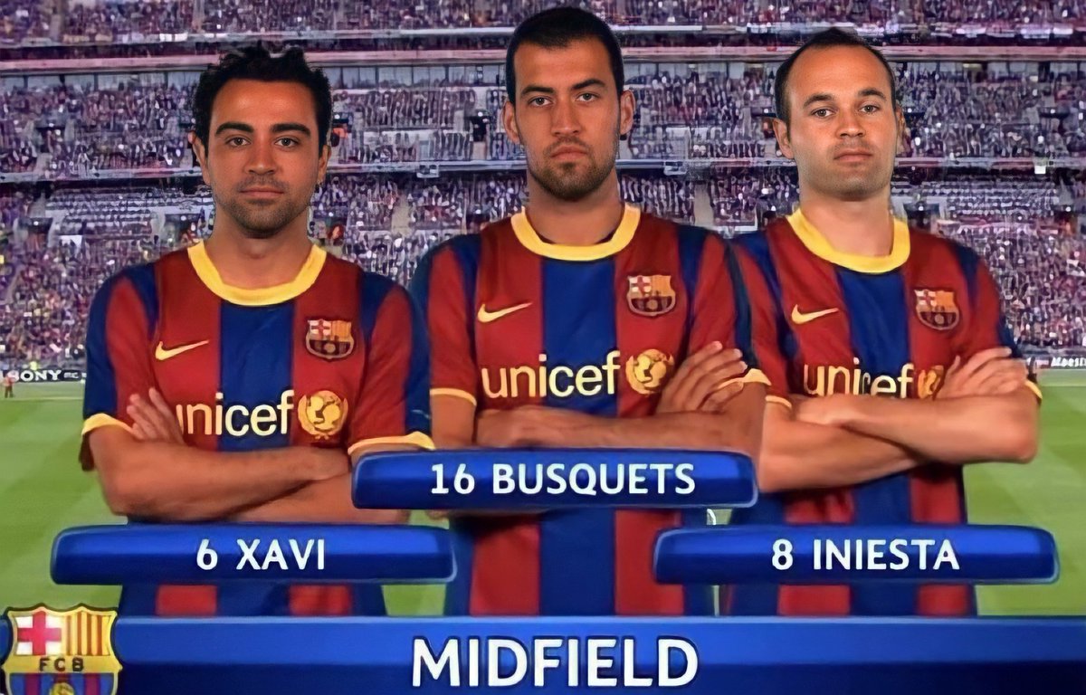 𝐂𝐇𝐀𝐑𝐋𝐄𝐒 on Twitter "The GREATEST FOOTBALL MIDFIELD TRIO OF ALL TIME