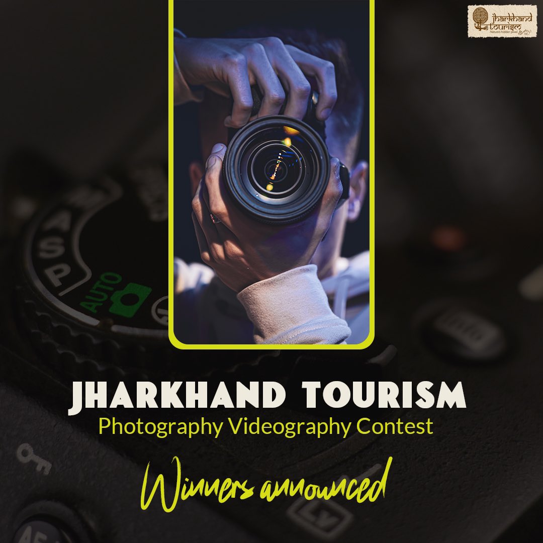 VisitJharkhand's tweet photo. Excited!!

"Congratulations to the winners of our photography and videography competition!

The art of seeing the world through a lens: Honoring the creativity and skill of photographers.  @HemantSorenJMM @hafizulhasan001 

#jharkhand #jharkhandtourism #dekhohamarajharkhand https://t.co/8TDZ7cmWTC