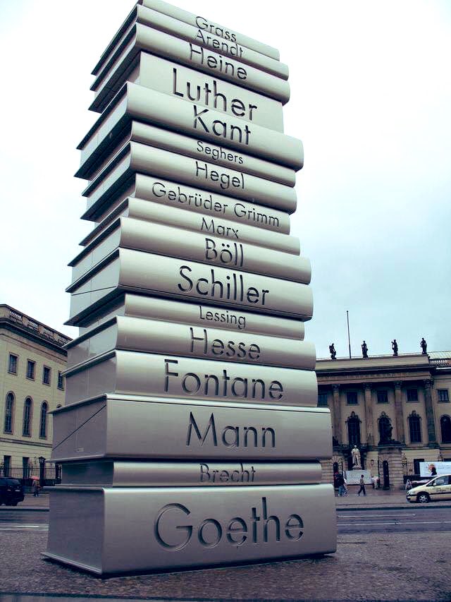 Never forget Book burning memorial Berlin #May10th1933