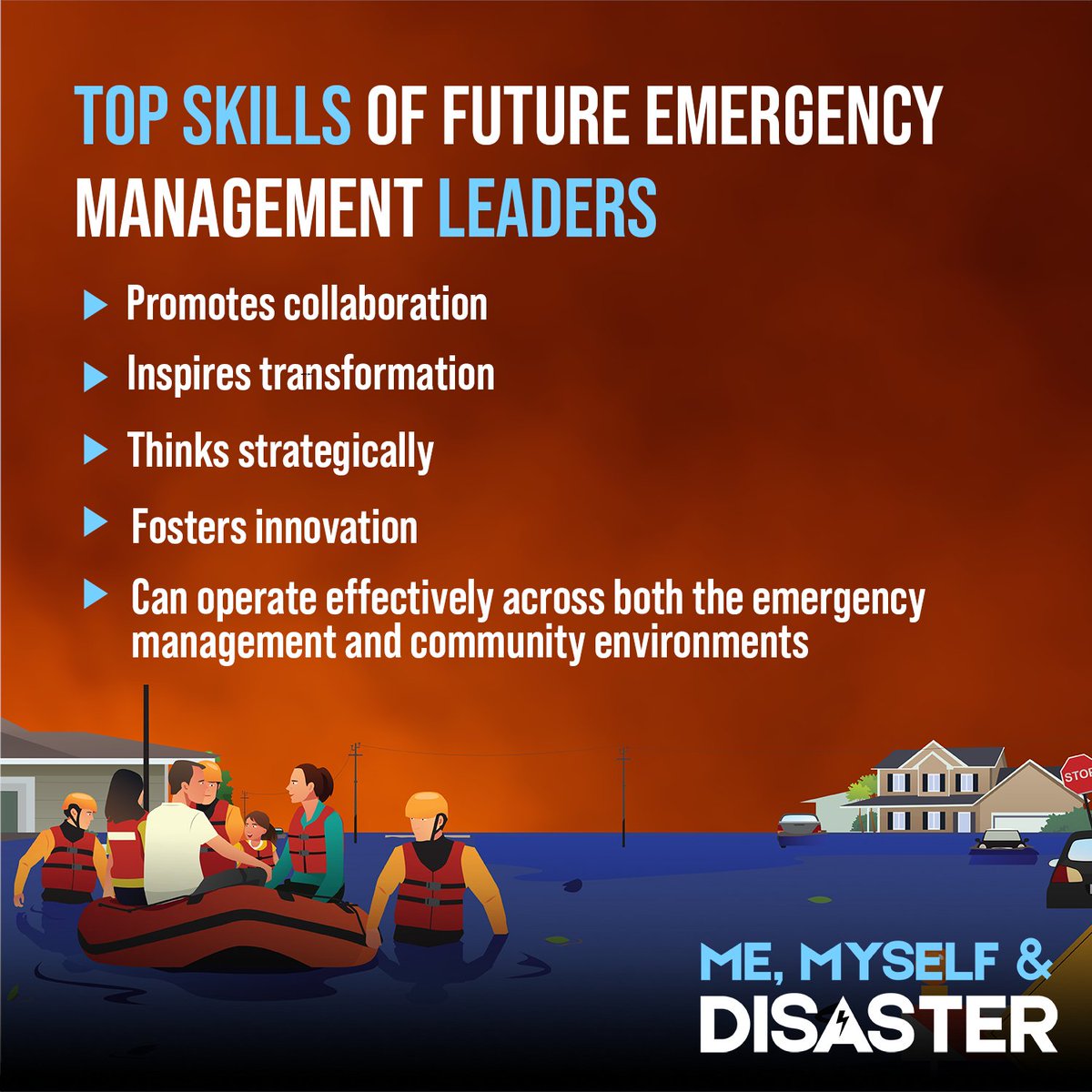 What's next in emergency management, and how can we develop the next generation of leaders?👨‍🚒👮‍♂️ We asked Dr Blythe McLennan <a href="/viajerabj/">Blythe McLennan</a> from <a href="/HazardsResearch/">Natural Hazards Research Australia</a> to find out more! Listen now on your favourite podcast platform or at disaste.rs/zyCRu7