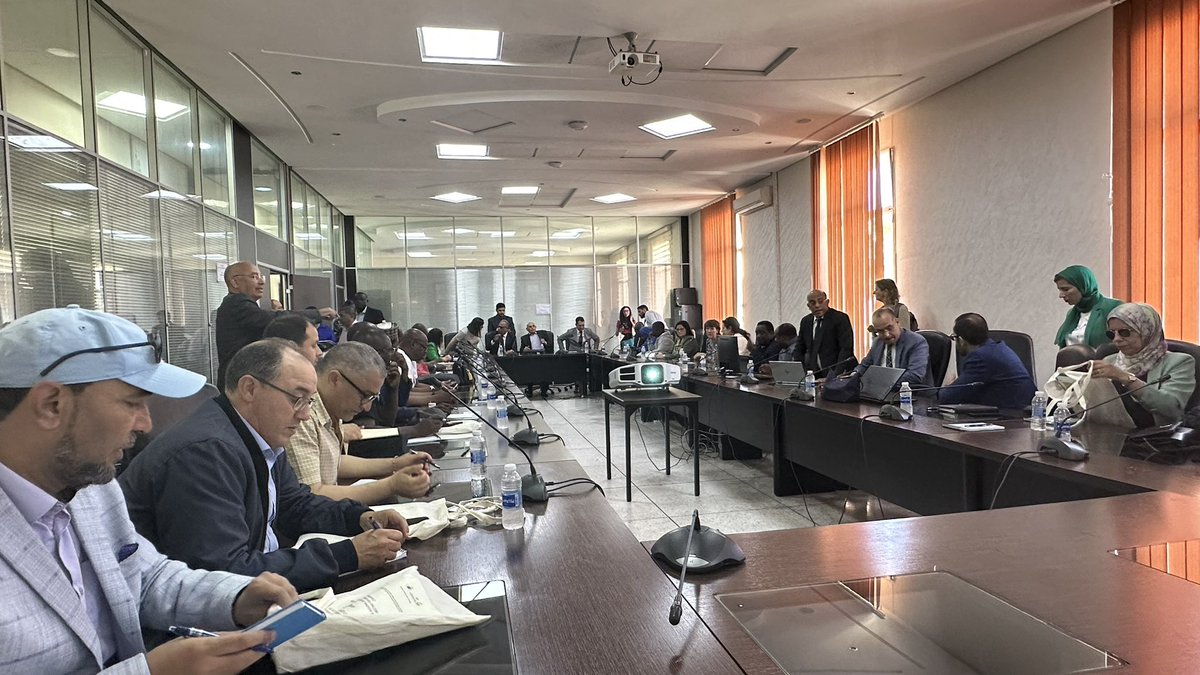 PSI and @cglu_africa delegation meets with representatives of the Casablanca municipality and the Deputy Mayor in charge of waste and sanitation