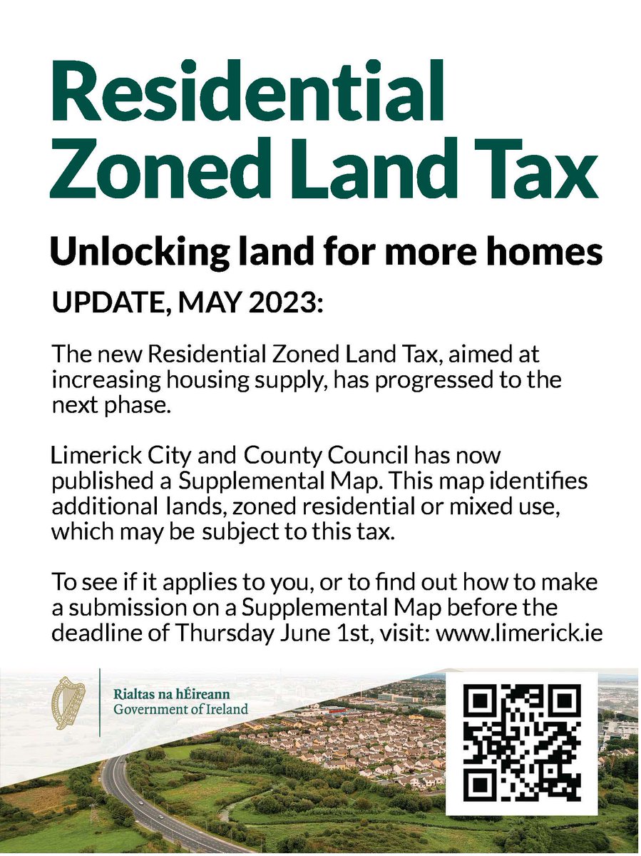 Limerick Council Comhairle Luimnigh on Twitter "Update! The