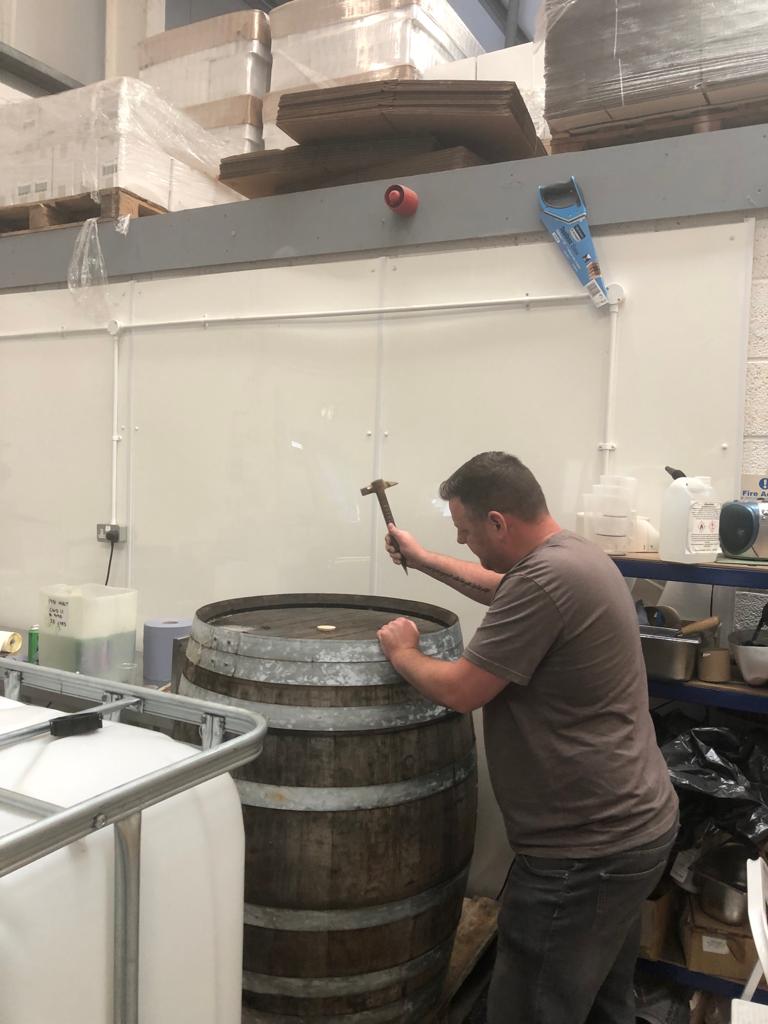 JackRyanIrish's tweet image. The arrival of the imperial stout seasoned casks from @brehonblonde that were filled with malt that became our award winning Raglan Road 5YO Single Malt 🥃

#JackRyanWhiskey #RaglanRoad #DrinkResponsibly