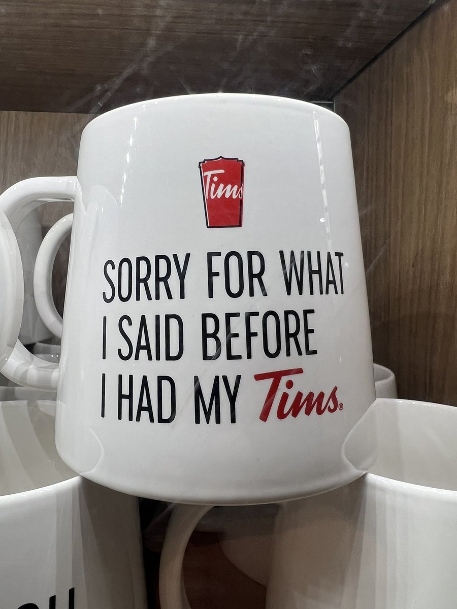 Got myself a pick me up during #NightShift and spotted this mug <a href="/TimHortons/">Tim Hortons</a>. 
😆
