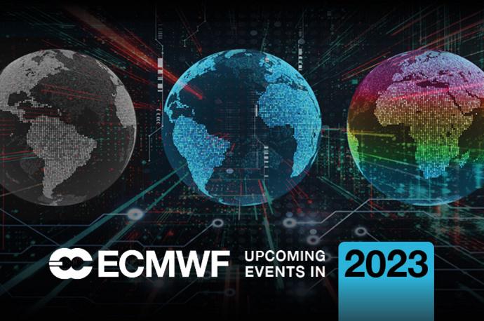 ECMWF's tweet photo. Discover four key ECMWF events in 2023:

1️⃣ Using ECMWF’s Forecasts #UEF2023
2️⃣ Atmospheric River Reconnaissance Workshop 
3️⃣ Annual Seminar
4️⃣ 20th ECMWF workshop on #HPC in meteorology

An overview is here ➡️ https://t.co/G2V69hdf3d

#ECLearn #LearningOfTheMonth https://t.co/1YRtScVbxv