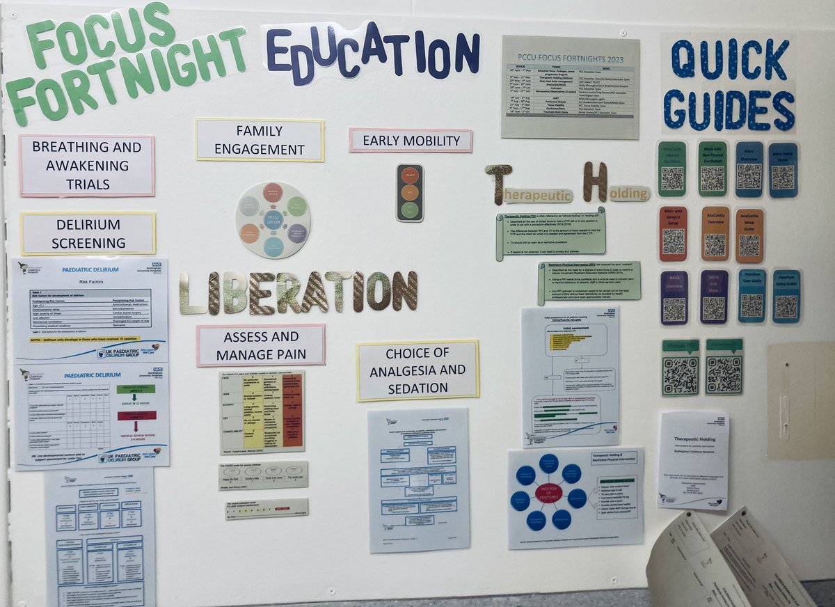 PCCUed_NUH's tweet photo. ‘Ready, Set, Lift Off’ #focusfortnight @PCCUatNCH Focus on Liberation bundles &amp; Therapeutic Holding @nottmchildrens https://t.co/bmIVtLqnUZ