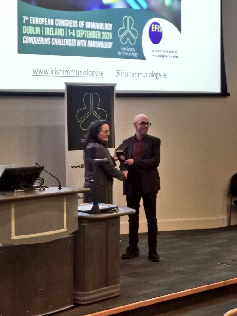 Ross Ward (@rosswward44) on Twitter photo Congratulations <a href="/EdLavellee/">Ed Lavelle</a> on being awarded the ISI annual award for Immunology! 🎉
He presented a fantastic talk on his career, research, and the past & present of vaccine development. 💉
A brilliant mentor, scientist and person.
<a href="/Irishimmunology/">Irish Immunology</a> <a href="/tcddublin/">Trinity College Dublin</a> <a href="/tcdTBSI/">TCD TBSI</a> Congratulations <a href="/EdLavellee/">Ed Lavelle</a> on being awarded the ISI annual award for Immunology! 🎉
He presented a fantastic talk on his career, research, and the past & present of vaccine development. 💉
A brilliant mentor, scientist and person.
<a href="/Irishimmunology/">Irish Immunology</a> <a href="/tcddublin/">Trinity College Dublin</a> <a href="/tcdTBSI/">TCD TBSI</a>