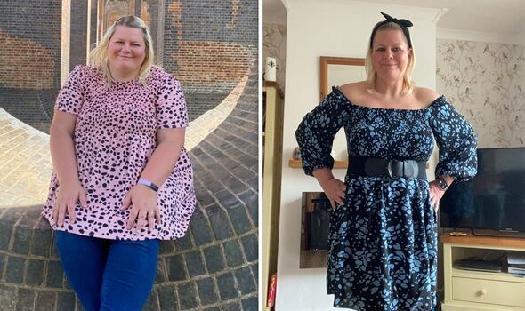 HealthReviewsz's tweet photo. 'Still eat the foods I love!' Woman lost 6st with diet plan where ‘nothing’s off limits' 

Joanne Reeve is literally half the woman she once was after following a diet plan that saw her lose six stone. -»
 https://t.co/MnzMmw5FpG https://t.co/2rRGmiWPv7