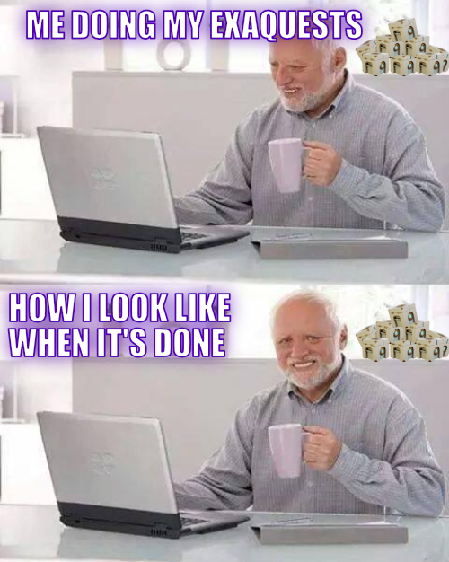 leakzrand's tweet image. Have you done yours ? 
#Exameme #Exaquest @EXA_Market