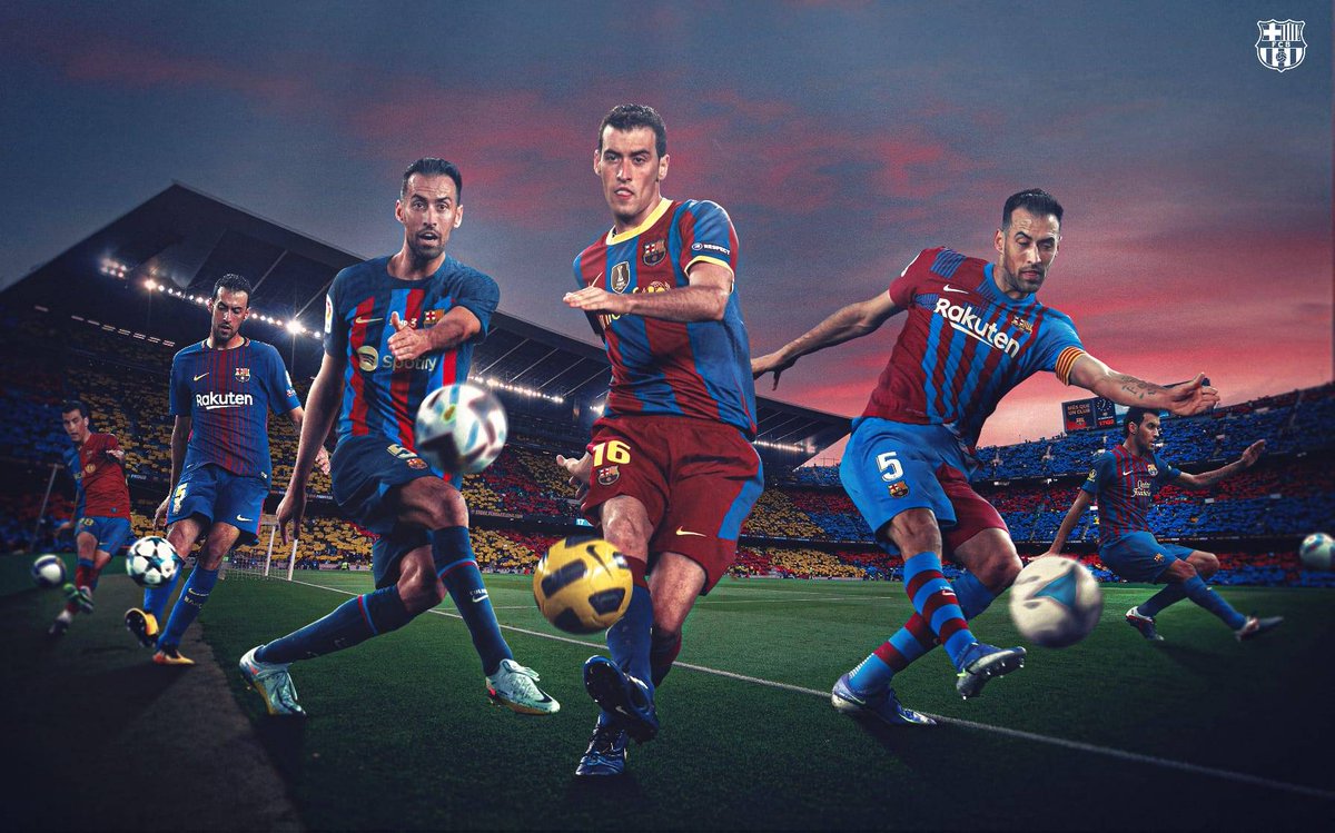 fcbarcelona_ara's tweet photo. #5ergioUnic 💙❤️ https://t.co/Cg4ELgmjTr