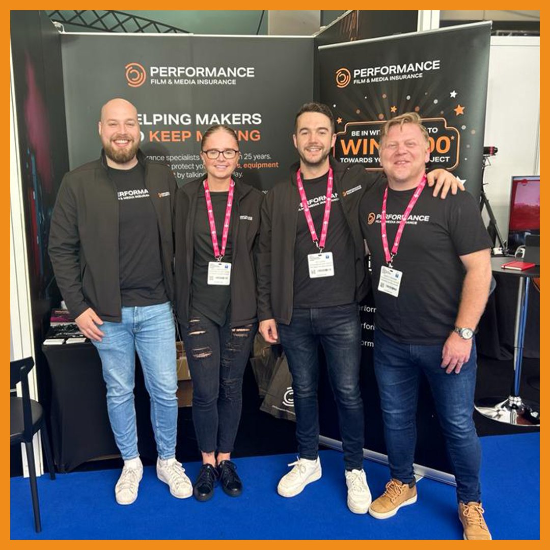 Our friendly team of media insurance specialists are standing by to answer your questions about protecting your business, equipment or project at the @mediaprodshow. Swing by stand H25 to have a chat, and for your chance to be in to win £500 towards your next project.