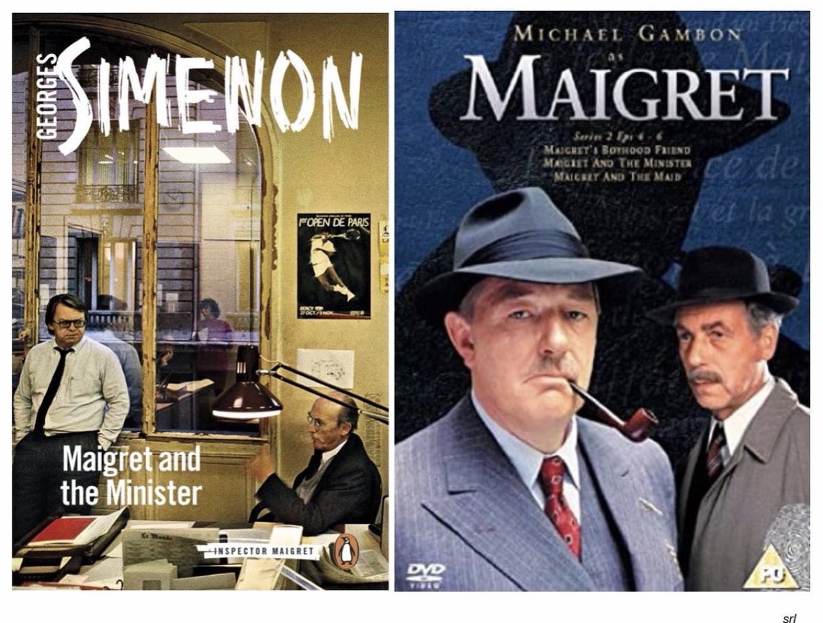 11:30am TODAY on #ITV3

From 1993, s2 Ep 5 (of 6) of #Maigret “Maigret and the Minister” directed by #NicholasRenton & written by #BillGallagher 

Based on #GeorgesSimenon’s 1954 novel📖

🌟#MichaelGambon #GeoffreyHutchings #JackGalloway #JamesLarkin #BarbaraFlynn