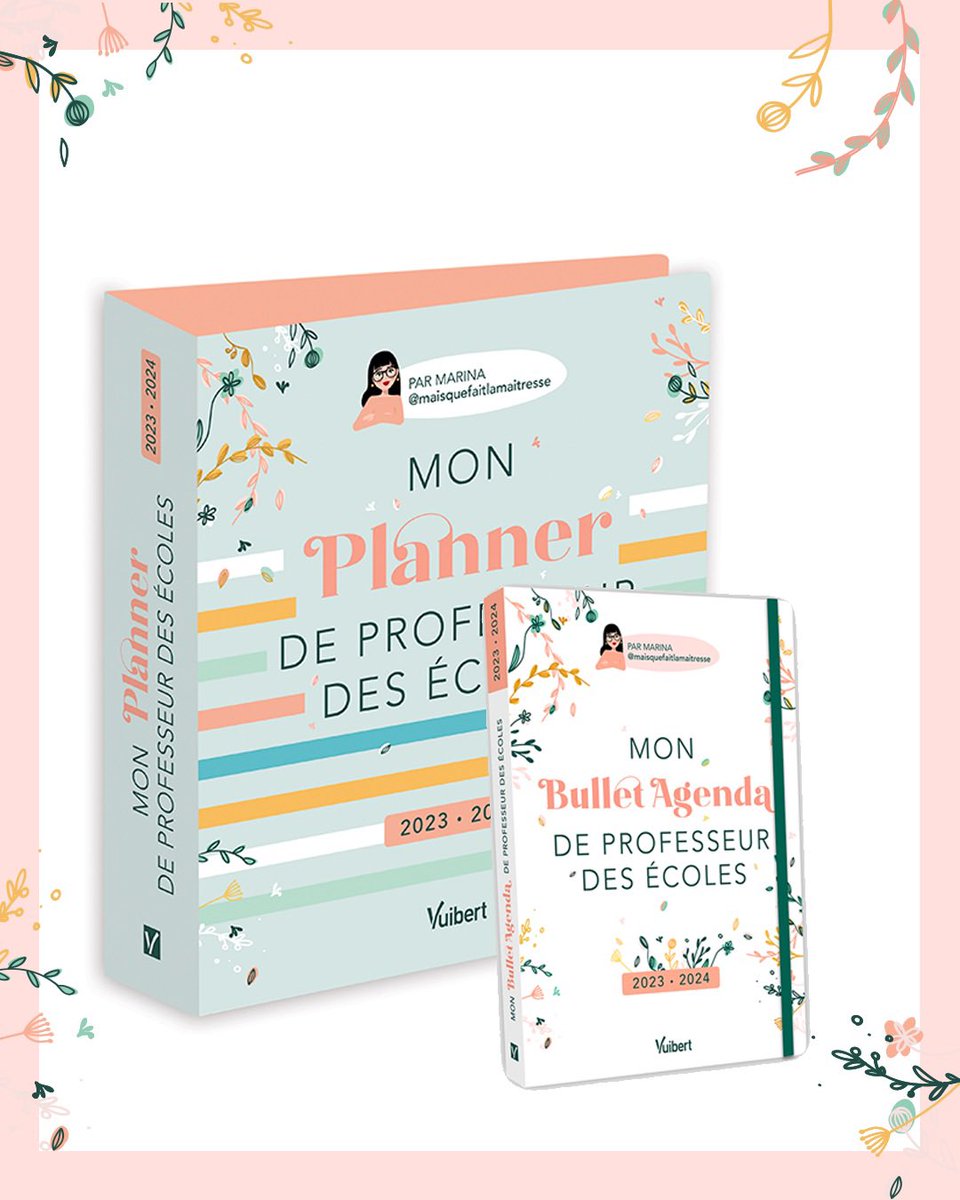 Journée de sortie pour mon bullet et mon Planner de professeur des écoles. 5 eme année que je vis cette belle aventure avec @EditionsVuibert