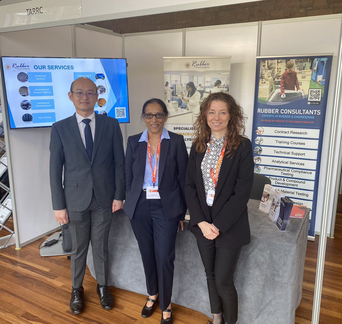 Day 1 at #RubberCon 2023 in Edinburgh!

🤝Drop by to meet our team! 

rubberconsultants.com