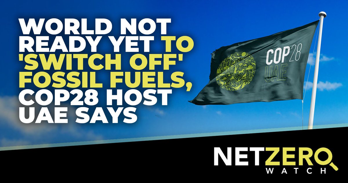 Net Zero Watch on Twitter "“We are nowhere near to be able to say that