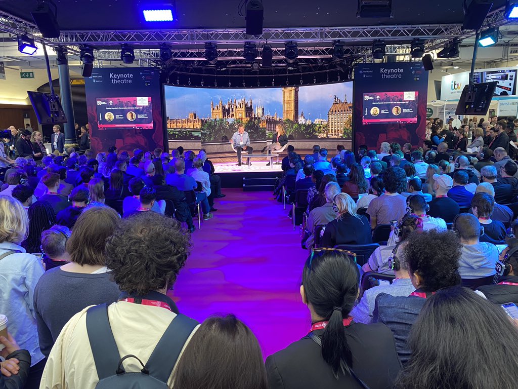 Fascinating talk this morning from Steven Knight @mediaprodshow