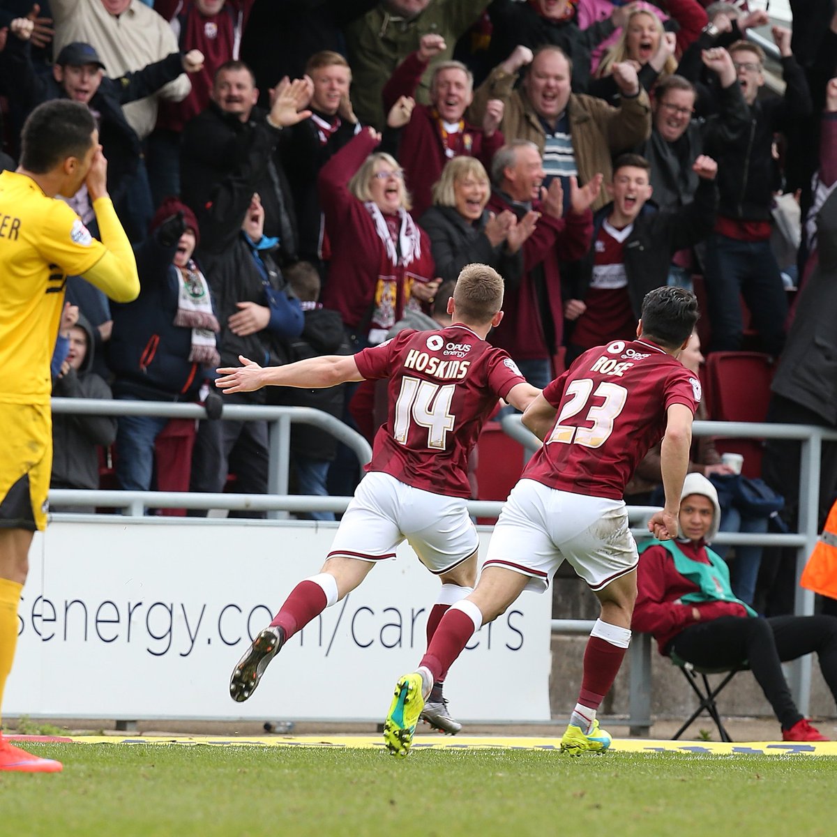 Northampton Town (@ntfc) on Twitter photo ๐๐๐ Only one man has scored on the day each of our last three promotions have been secured.
<a href="/SamHoskins_14/">Sam Hoskins</a>
A CLUB LEGEND ๐
#ProudToBe | #Together | #ShoeArmy ๐ ๐๐๐ Only one man has scored on the day each of our last three promotions have been secured.
<a href="/SamHoskins_14/">Sam Hoskins</a>
A CLUB LEGEND ๐
#ProudToBe | #Together | #ShoeArmy ๐