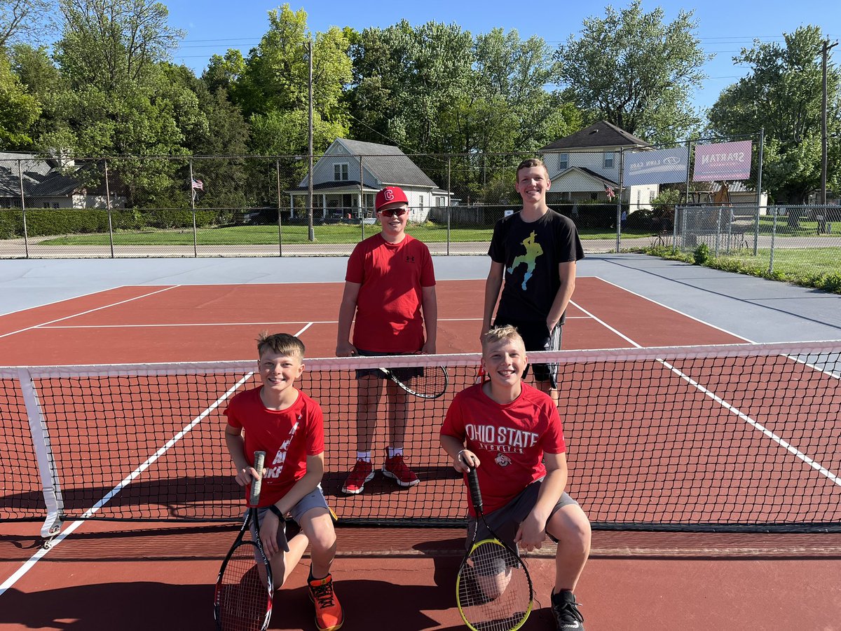 Carlisle Tennis Junior High Tennis studs!!!