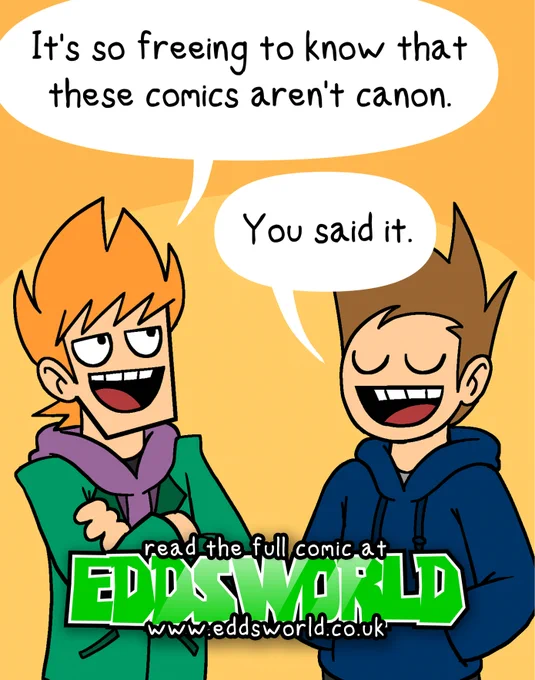 NEW COMIC! Canon Fodder! Read it here: https://eddsworld.co.uk/comic/389/ (By @kasafraz) For a special BONUS fifth panel for this comic strip, subscribe to our Patreon page!: 